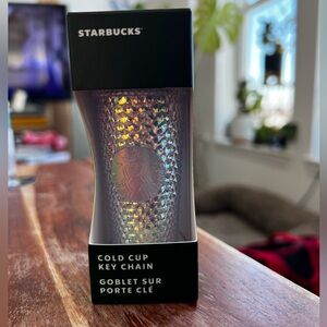 NWT Limited Edition 2023 Starbucks Studded Unicorn Keychain Ornament